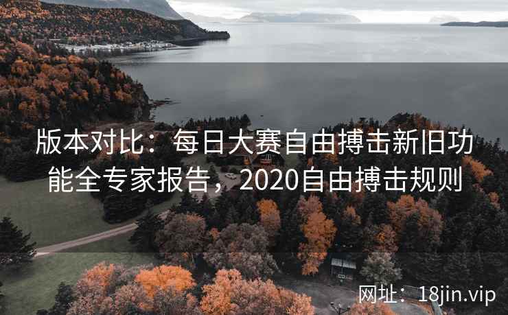 版本对比：每日大赛自由搏击新旧功能全专家报告，2020自由搏击规则